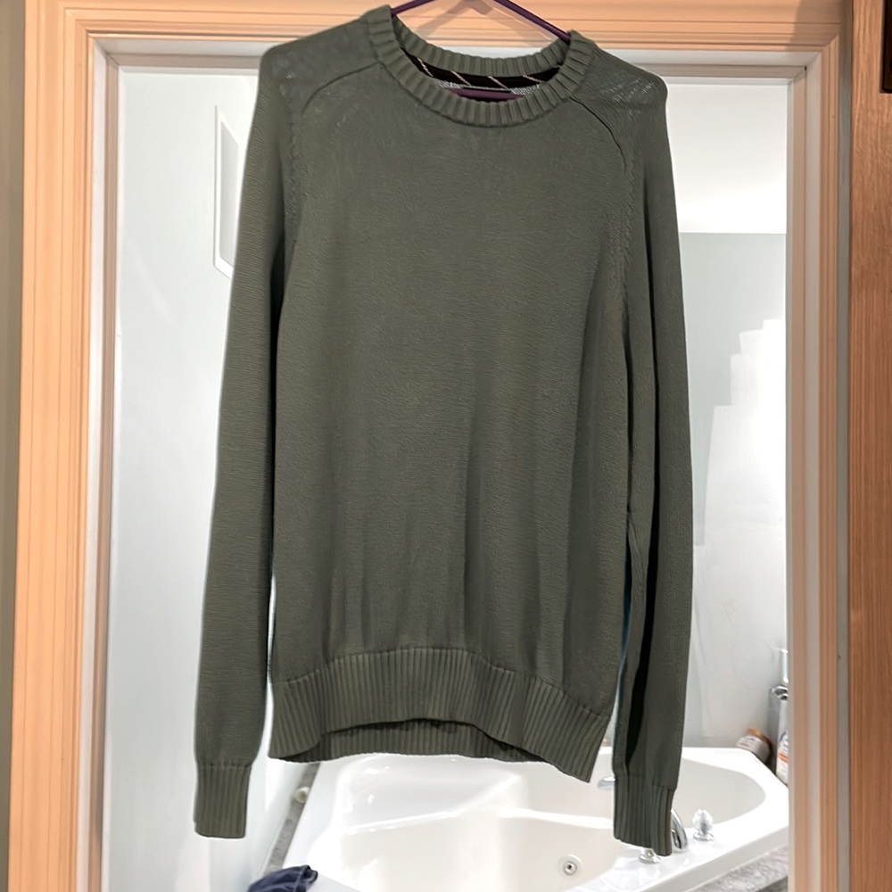 Lands end drifter sweater in teal